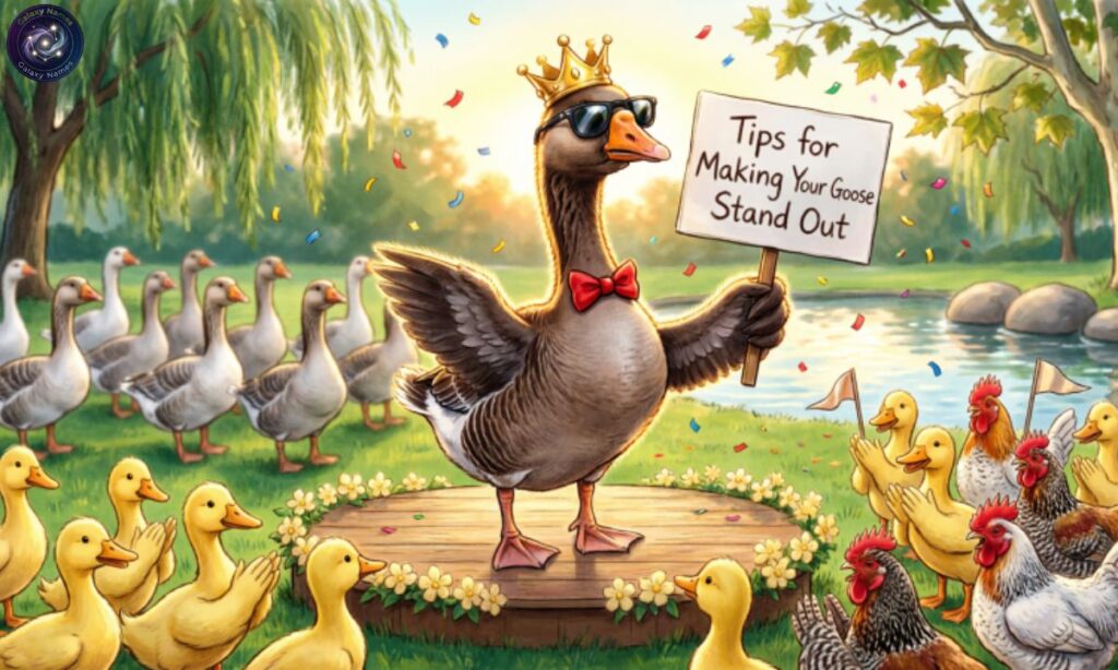 Tips for Making Your Goose Stand Out