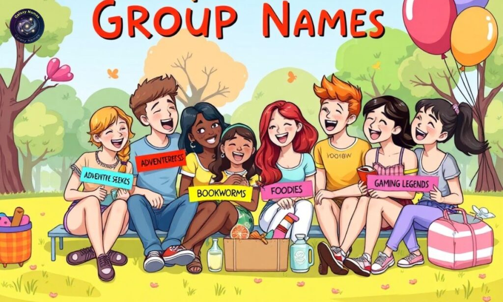 Unique Group Names for Friends