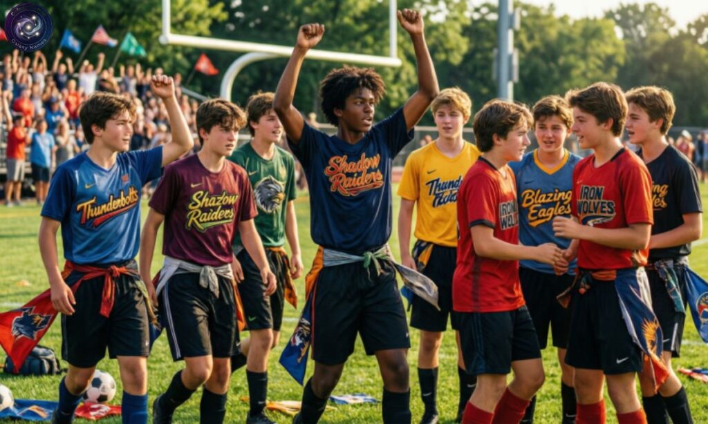 _Youth Flag Football Team Names