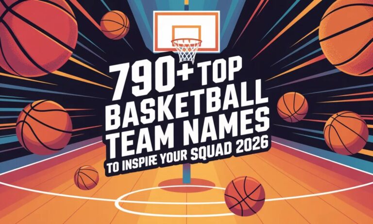 790 +Top Basketball Team Names to Inspire Your Squad 2026