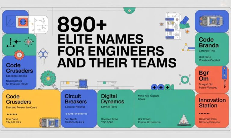 890+Elite Names For Engineers And Their Teams