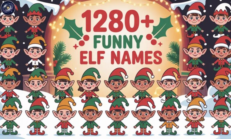 1280+ Funny Elf Names Dirty For Adults, Kids, Male & Female