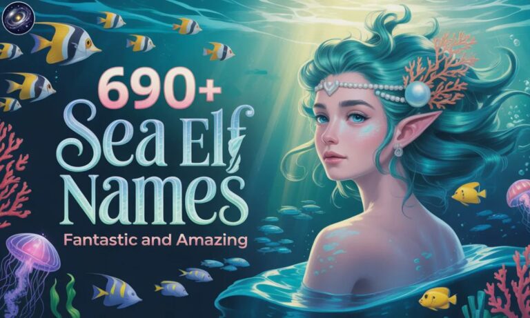 690+ Sea Elf Names Fantastic And Amazing
