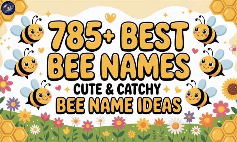 785+ Best Bee Names Cute & Catchy Bee Name Ideas