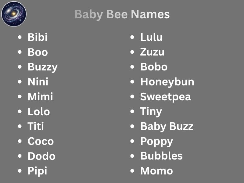 Baby Bee Names