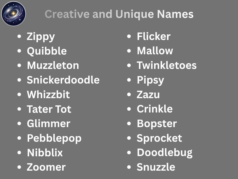 Creative and Unique Names