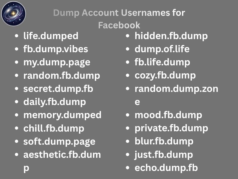 Dump Account Usernames for Facebook