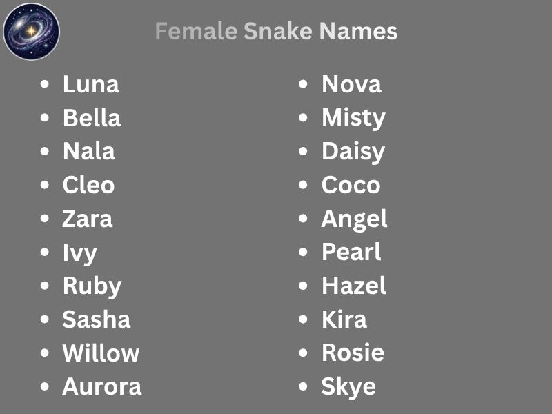 Female Snake Names