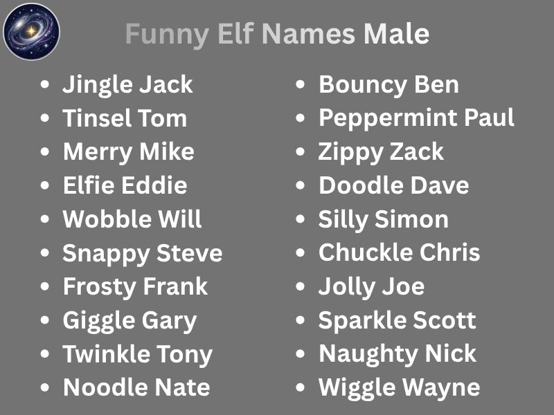 Funny Elf Names Male