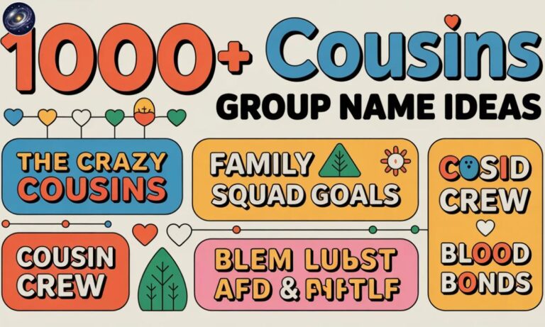 1000+ Cousins Group Name Cousin Group Name Ideas