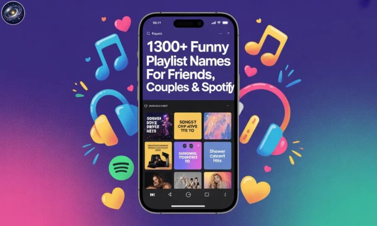1300+ Funny Playlist Names For Friends, Couples & Spotify