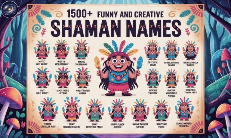 1500+ Funny and Creative Shaman Names