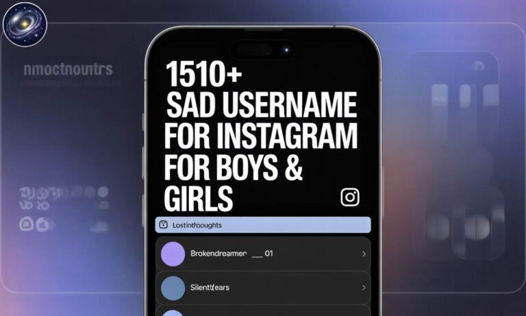 1510+ Sad Username For Instagram For Boys & Girls