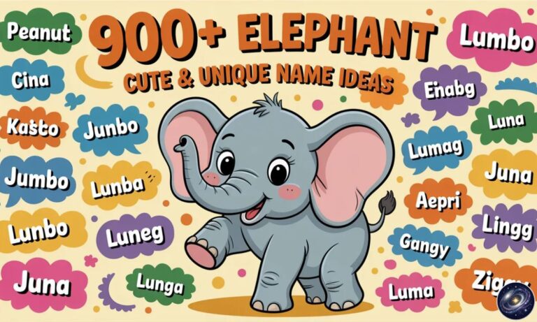 900+ Elephant Names Cute & Unique Name Ideas