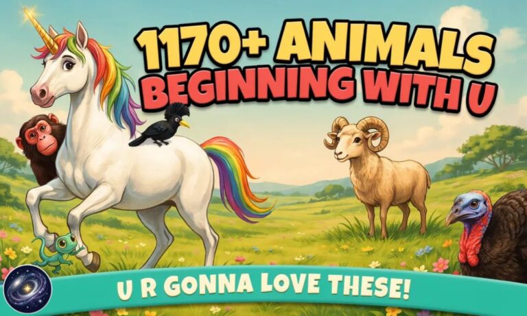 1170+ Animals Beginning With U U R Gonna Love These
