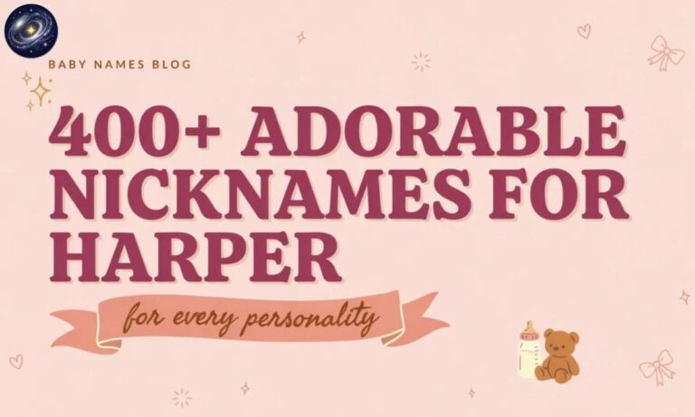 400+ Adorable Nicknames for Harper for Every Personality