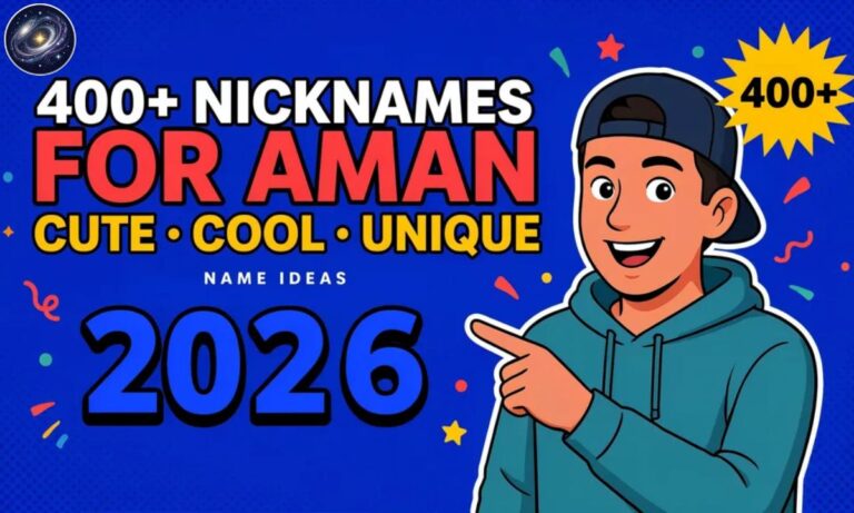 400+ Nickname for Aman – Cute, Cool & Unique Name Ideas 2026