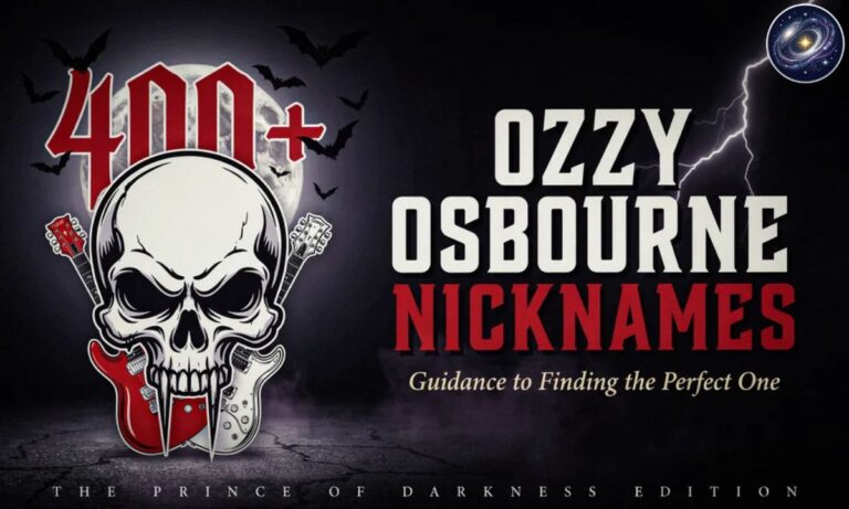400+ Ozzy Osbourne Nicknames Guidance to Finding the Perfect One