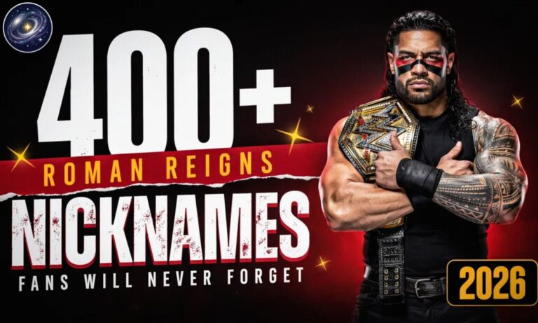400+ Roman Reigns Nicknames Fans Will Never Forget of 2026