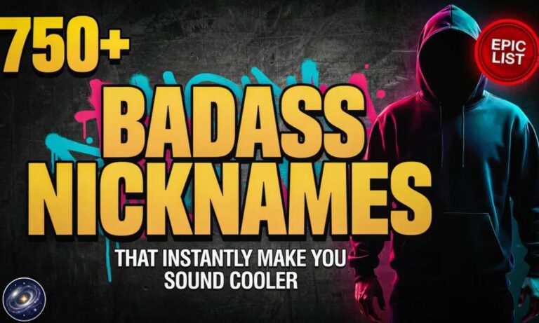 750+ Badass Nicknames That Instantly Make You Sound Cooler
