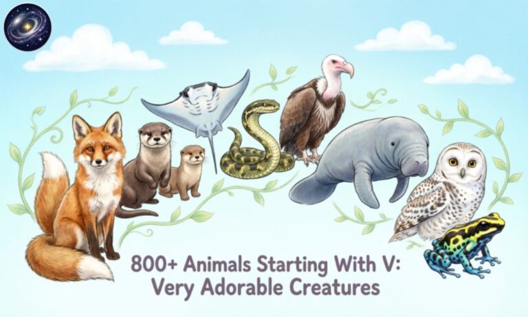 800+ Animals Starting With V Very Adorable Creatures