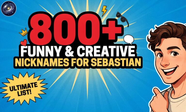 800+ Funny & Creative Nicknames for Sebastian
