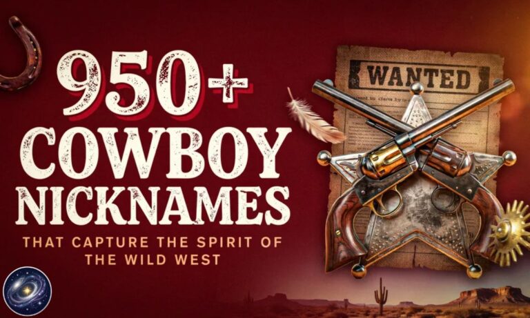 950+ Cowboy Nicknames That Capture the Spirit of the Wild West