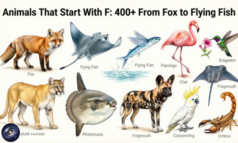 Animals That Start With F 400+ From Fox to Flying Fish