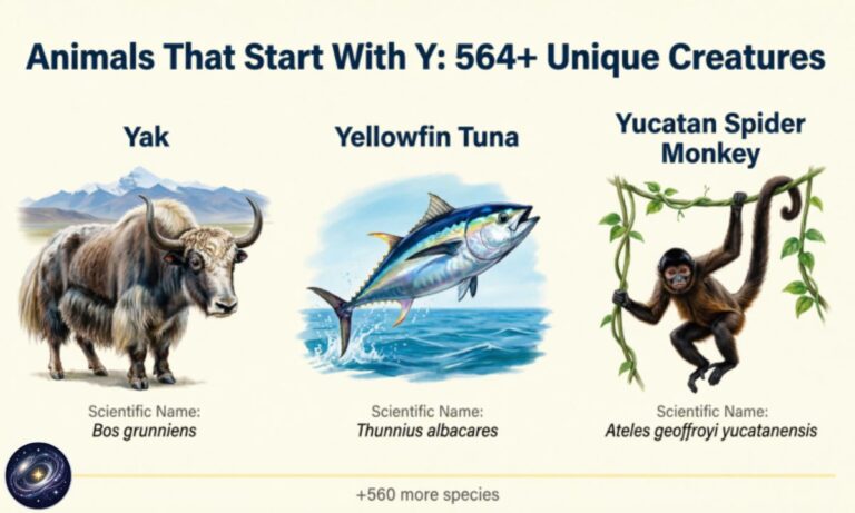 Animals That Start With Y 564+ Unique Creatures