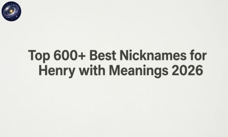 Top 600+ Best Nicknames for Henry with Meanings 2026